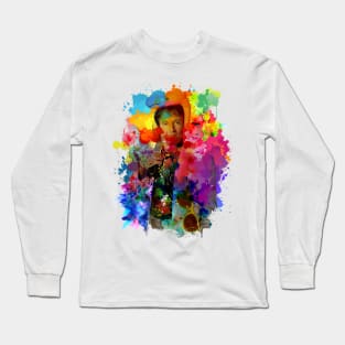 Robi Williams - Splash Water Color Long Sleeve T-Shirt